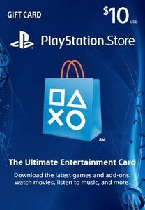 $10 PlayStation Store Gift Card - PS3/ PS4/ PS Vita Digital Code