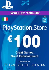 Playstation Network (PSN) Card - 100 EUR (Italy)