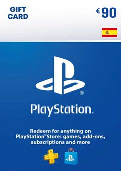 PLAYSTATION STORE GIFT CARD - 90 EUR (Spain)