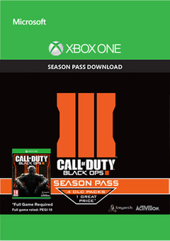 Call of Duty (COD): Black Ops III 3 Season Pass (Xbox One)
