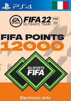 FIFA 22 Ultimate Team 12000 Points Pack  PS4/PS5 (Italy)