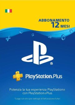 PlayStation Plus (PS+) - Abbonamento per 12 mesi (Italia)