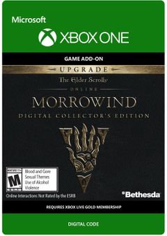 The Elder Scrolls Online Morrowind Collectors Edition Upgrade Xbox One