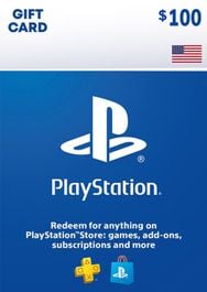  PLAYSTATION STORE GIFT CARD - 100 USD (US)
