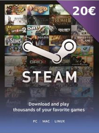 Steam Gift Card 20 EUR (Europe & UK)
