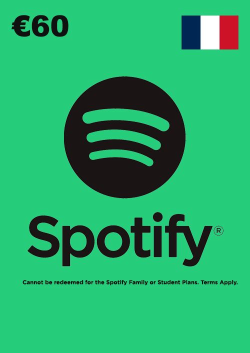 Spotify 60 EUR (French) Gift Card CDKeys