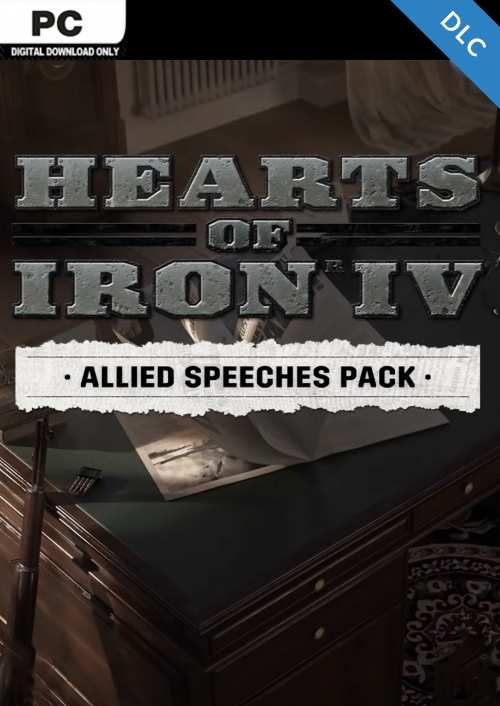 Hearts of Iron IV Allied Speeches Music Pack DLC PC CDKeys