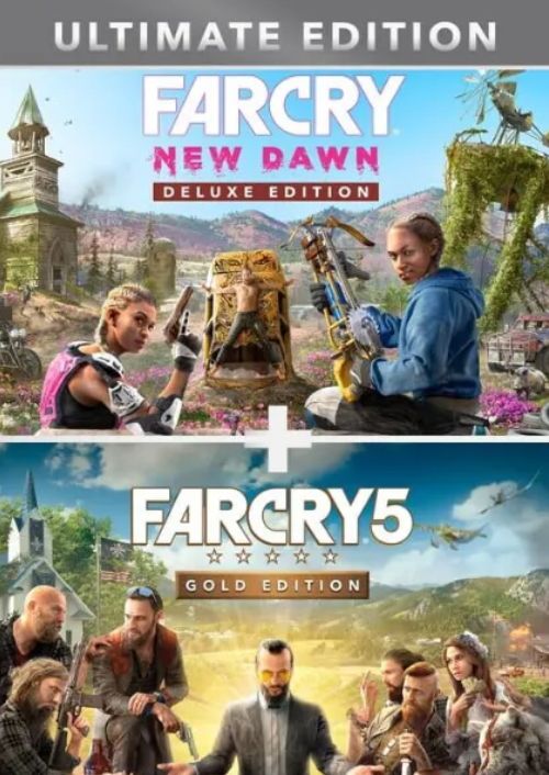 Far Cry 5 Gold Edition + Far Cry New Dawn Deluxe Edition Bundle (US ...