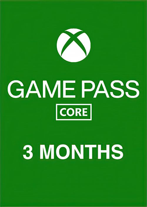 Xbox Game Pass Core 3 Month Membership (EU) Xbox One/360 CDKeys