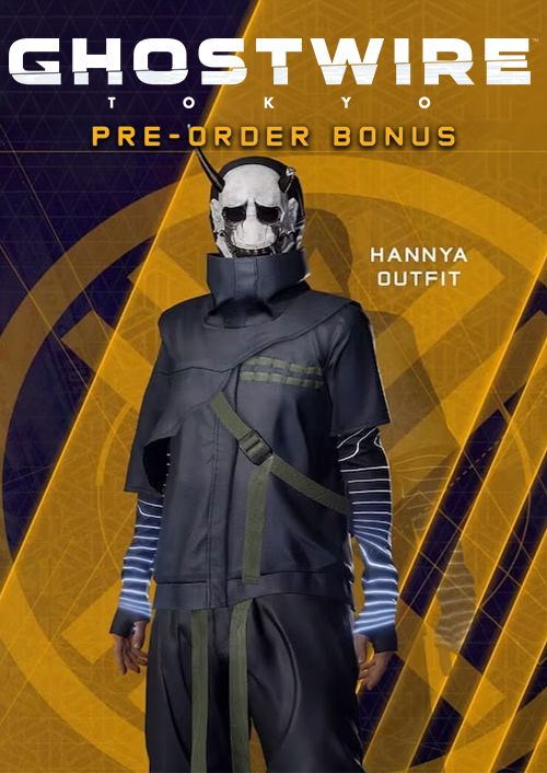 GhostWire Tokyo PreOrder Bonus Hannya Outift DLC PC CDKeys