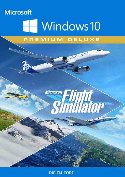 Microsoft Flight Simulator Premium Deluxe Windows 10 Pc Cdkeys