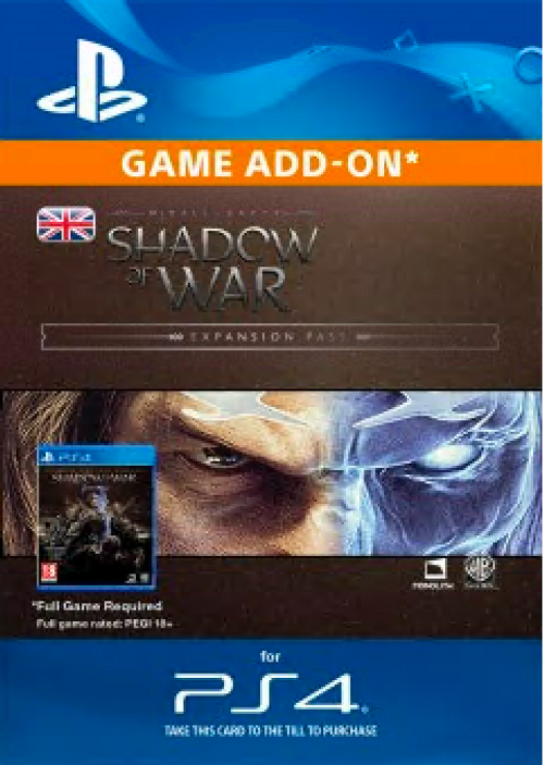 Middle-Earth: Shadow of War Expansion Pass PS4 | PS4 | CDKeys