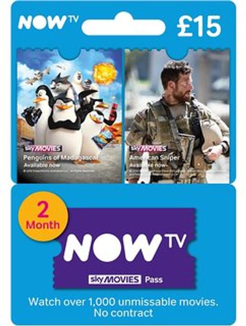 NOW TV Movies 2 Month Pass CDKeys