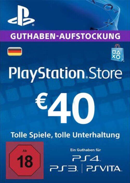 PlayStation Network (PSN) Card 40 EUR (Germany) PlayStation CDKeys