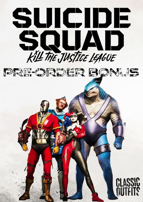 Suicide Squad Kill the Justice League PreOrder Bonus DLC PC CDKeys