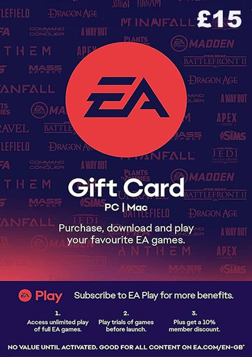 EA 15 GBP Gift Card CDKeys