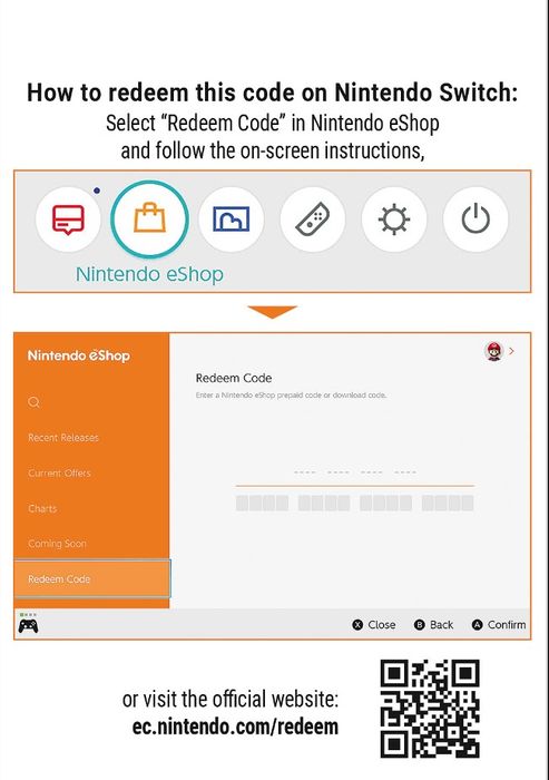 digital code nintendo eshop