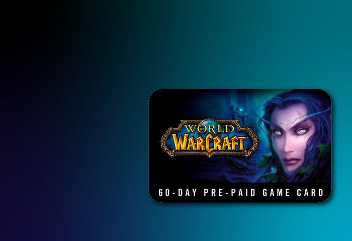 World of Warcraft 60 Days Time Card Prepaid US digital for Windows