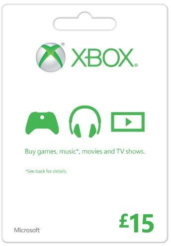 Carte cadeau Microsoft - 15 € (Xbox One/360)