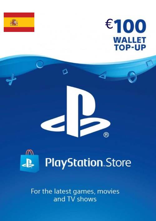 Carte PlayStation Network (PSN) - 100 EUR (Espagne)