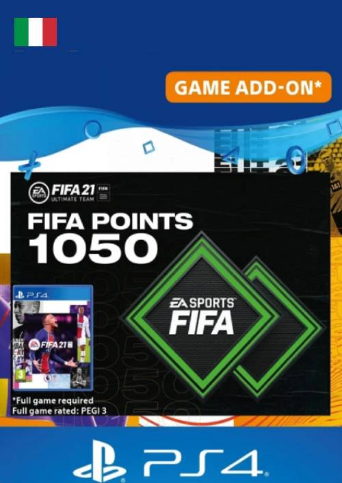 Fifa 21 Ultimate Team 1050 Points Pack Ps4/Ps5 (Italy)