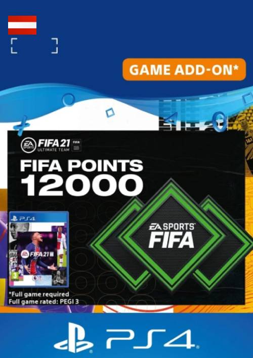 FIFA 21 Ultimate Team 12000 Points Pack PS4/PS5 (Austria)