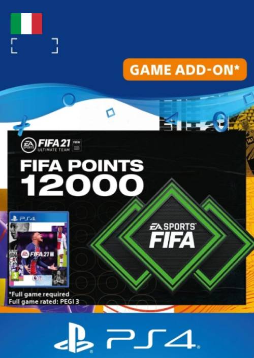 FIFA 21 Ultimate Team 12000 Points Pack PS4/PS5 (Italy)