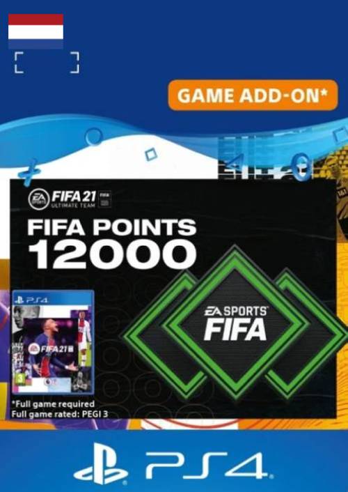 FIFA 21 Ultimate Team 12000 Points Pack PS4/PS5 (Netherlands)