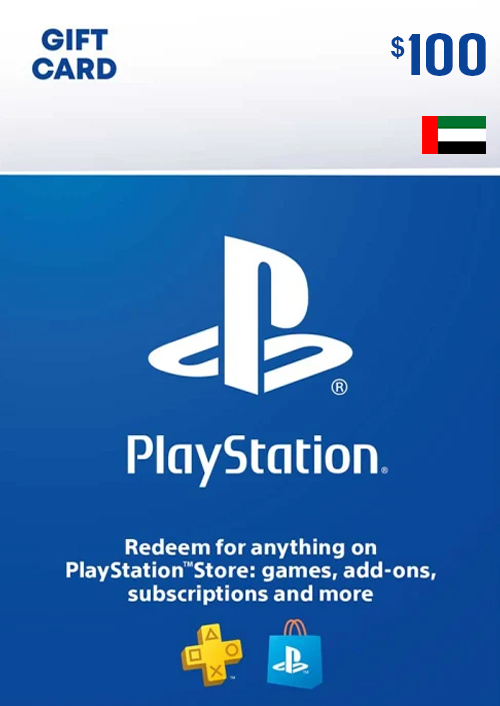 PLAYSTATION STORE GIFT CARD - 100 USD (UAE)