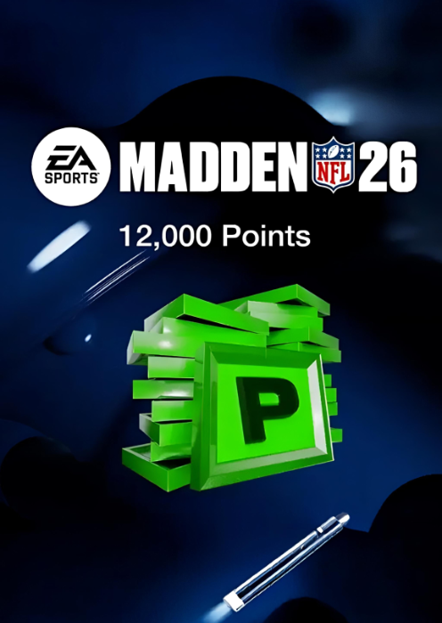 Madden NFL 26: 12,000 MUT POINTS Xbox Series X|S Madden NFL 26: 12,000 MUT POINTS Xbox Series X|S