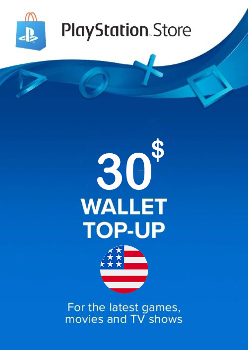 PlayStation Network (PSN) Card - $30 (USA)