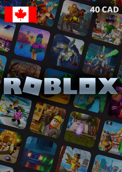 Roblox Gift Card - 40 CAD