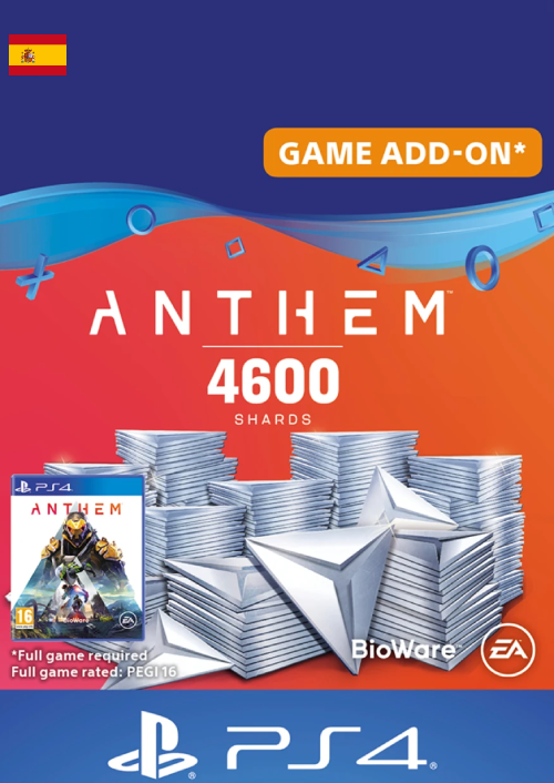 Anthem 4600 Shards PS4 (Spain) Anthem 4600 Shards PS4 (Spain)