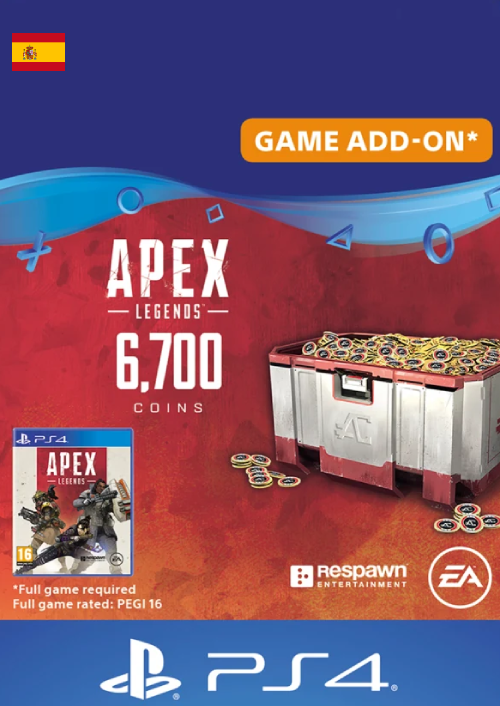 Apex Legends 6700 Coins PS4 (Spain)