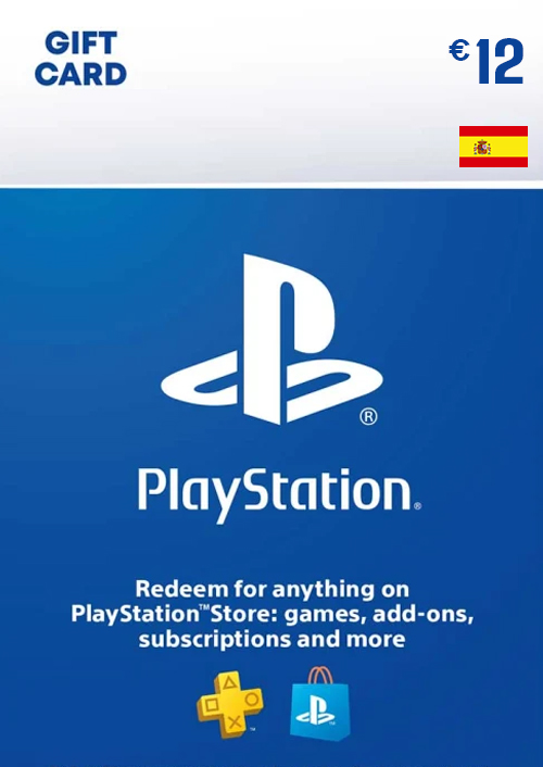 PLAYSTATION STORE GIFT CARD - 12 EUR (Spain)