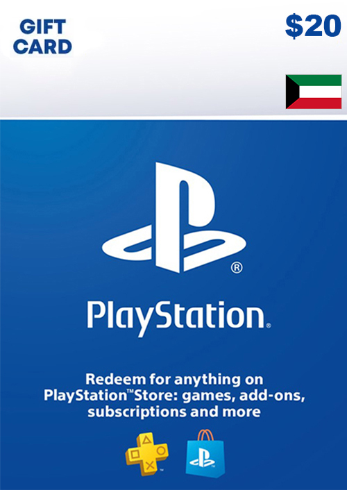 Playstation Store Gift Card - 20 USD (Kuwait)