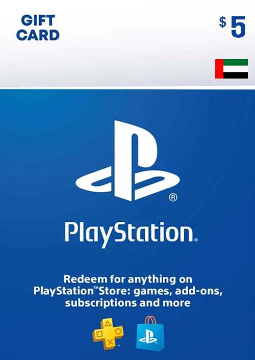 PLAYSTATION STORE GIFT CARD - 5 USD (UAE)