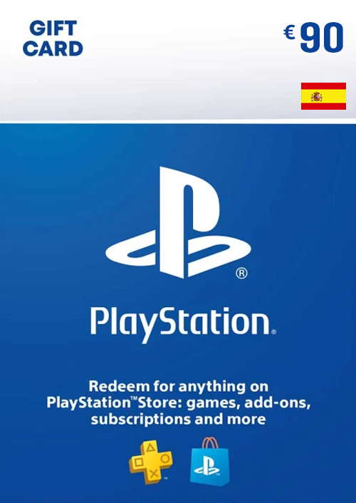 PLAYSTATION STORE GIFT CARD - 90 EUR (Spain) PLAYSTATION STORE GIFT CARD - 90 EUR (Spain)