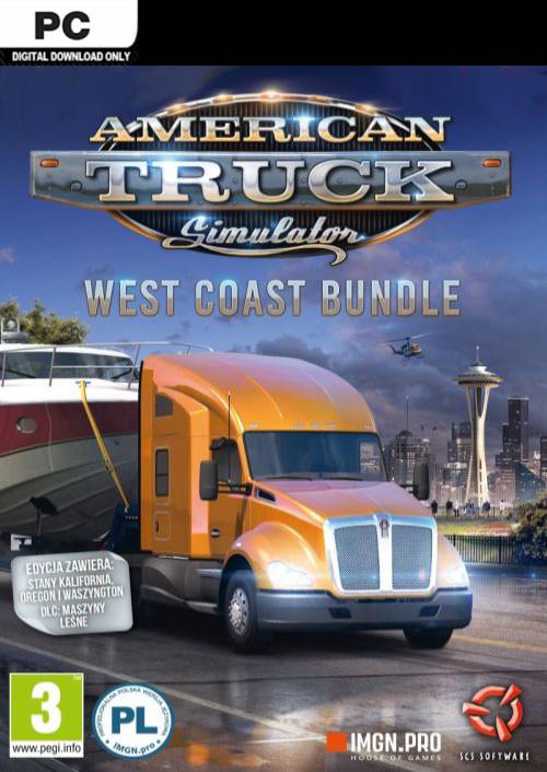 American Truck Simulator - West Coast Bundle PC