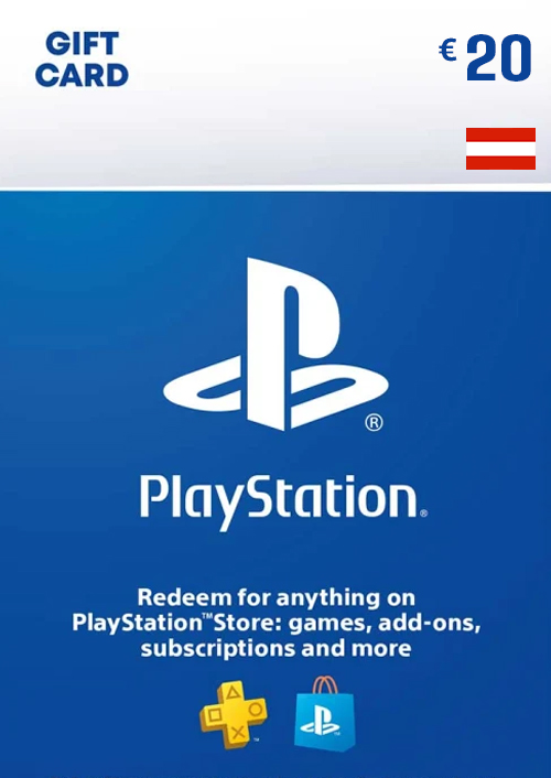 Scheda PlayStation Network (PSN) - 20 EUR (Austria)