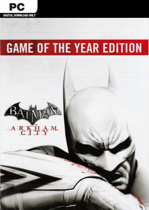 Batman Arkham City Game of the Year Edition PC