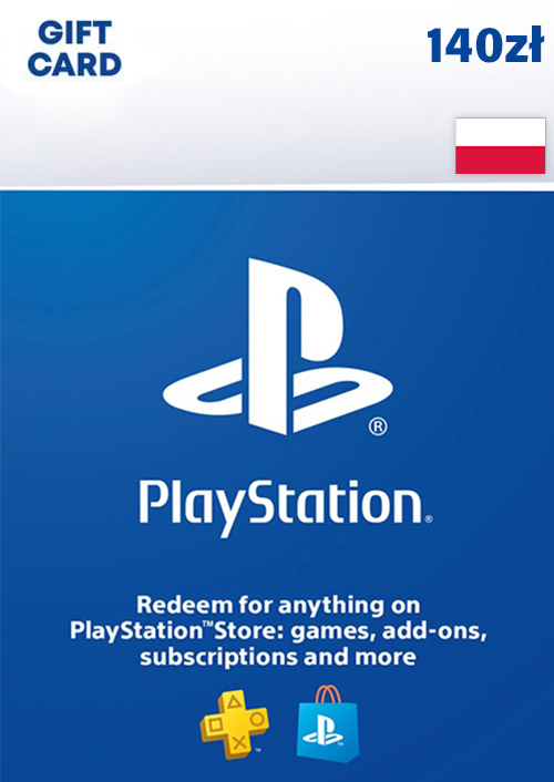 Playstation Store Gift Card - 140 PLN (Poland) Playstation Store Gift Card - 140 PLN (Poland)