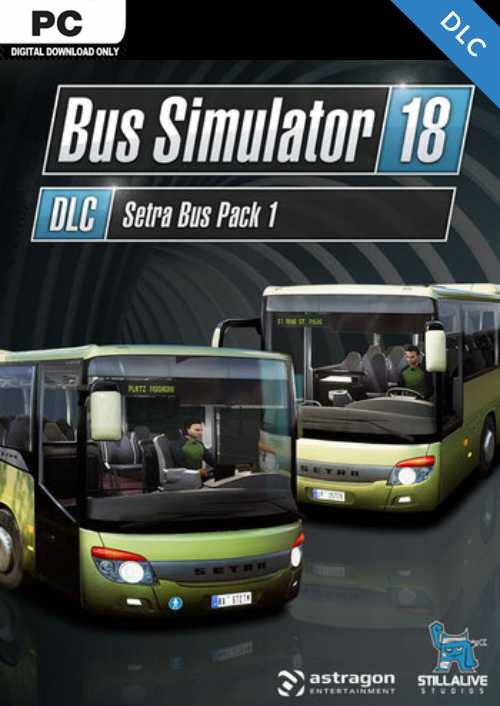 Bus Simulator 18 - Setra Bus Pack 1 PC - DLC (EU & UK)