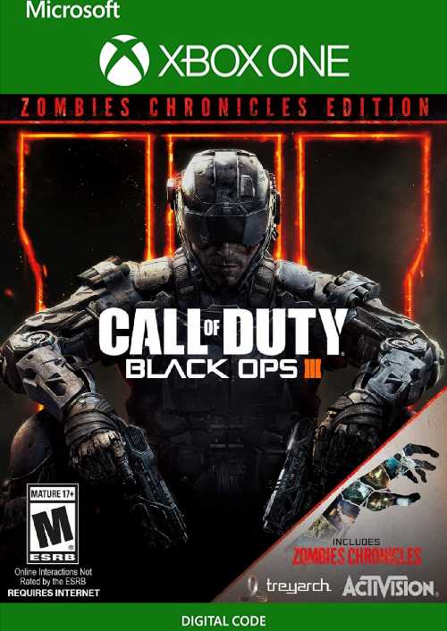 Call of Duty Black Ops III 3 - Zombies Chronicles Edition Xbox One (US)