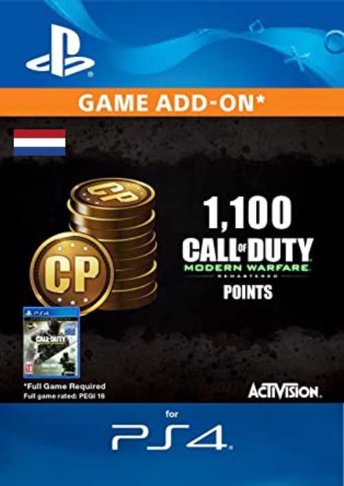 Call of Duty Modern Warfare - 1100 Points PS4 (Netherlands)