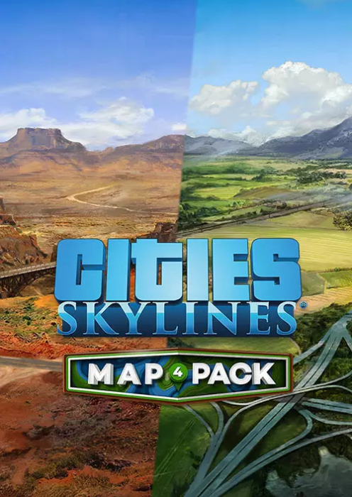 Cities: Skylines - Content Creator Pack: Map Pack 4 PC - DLC