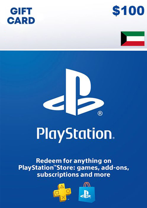 Playstation Store Gift Card - 100 USD (Kuwait)