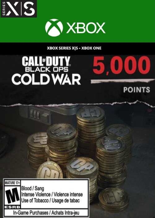 Call of Duty: Black Ops Cold War - 5000 Points Xbox One/ Xbox Series X|S