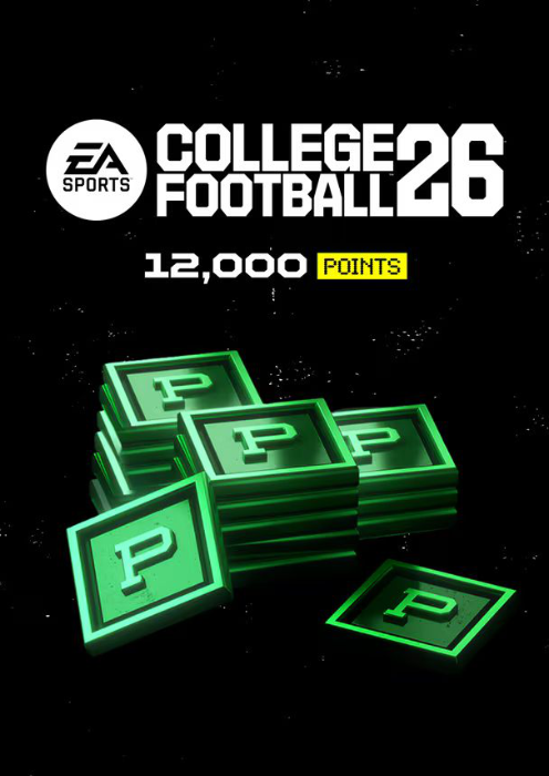 EA SPORTS College Football 26 - 12000 College Football Points Xbox Series X|S - DLC EA SPORTS College Football 26 - 12000 College Football Points Xbox Series X|S - DLC