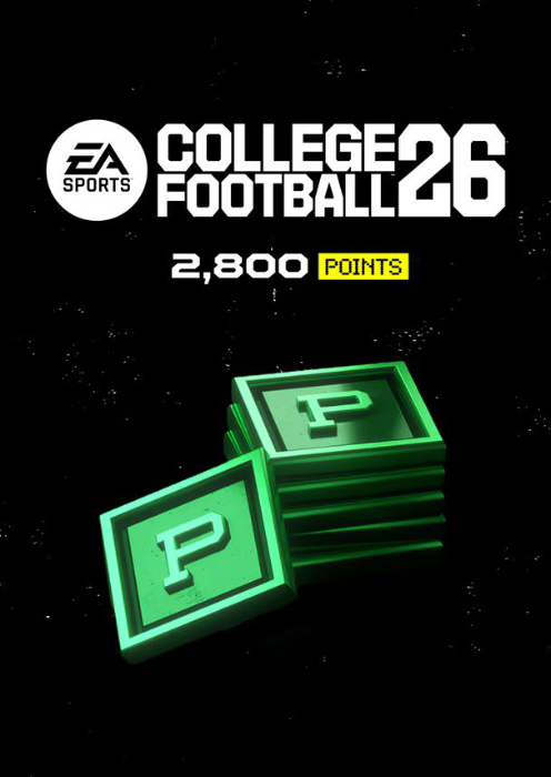 EA SPORTS College Football 26 - 2800 College Football Points Xbox Series X|S - DLC EA SPORTS College Football 26 - 2800 College Football Points Xbox Series X|S - DLC